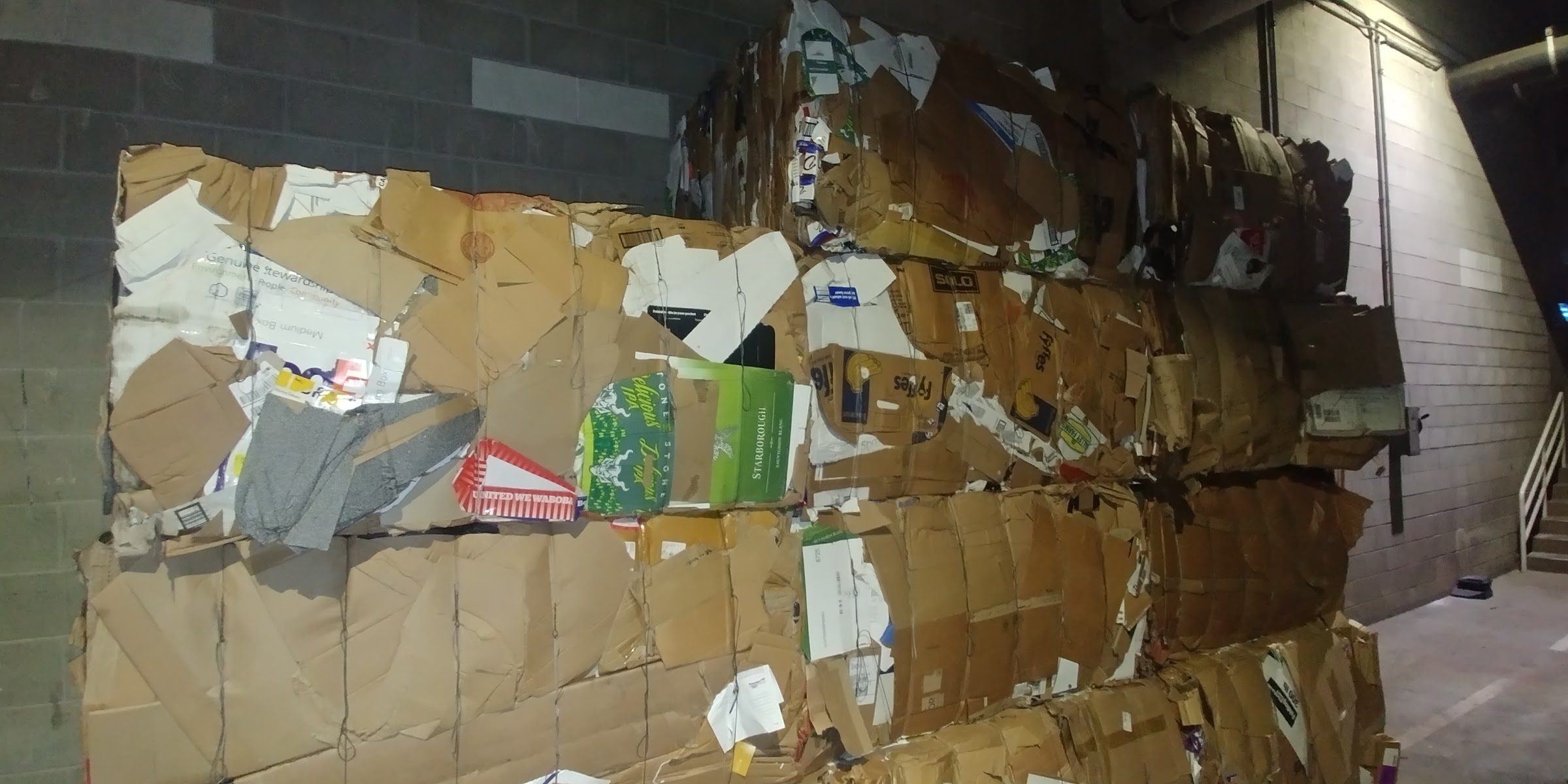 cardboard recycle bulk