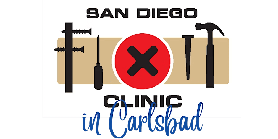 Banner: San Diego Fixit Clinic in Carlsbad