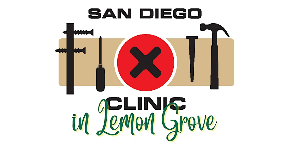 Banner: San Diego Fixit Clinic in Lemon Grove