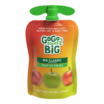 Image: GoGo squeeZ® pouch samples accepted by Terracycle